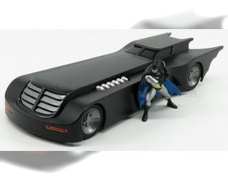 BATMAN Batmobile The Animated Series With Batman Figure 1992, Matt Black