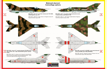 Сборная модель MiG-21M/SM