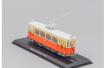 Трамваи. Motrice D Дижон, Франция (1935), красный