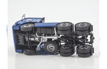 Камский грузовик 6460 седельный тягач, синий