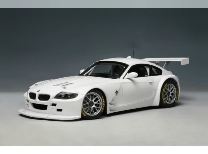 BMW Z4 Coupe Race Car Plain Body Version, white