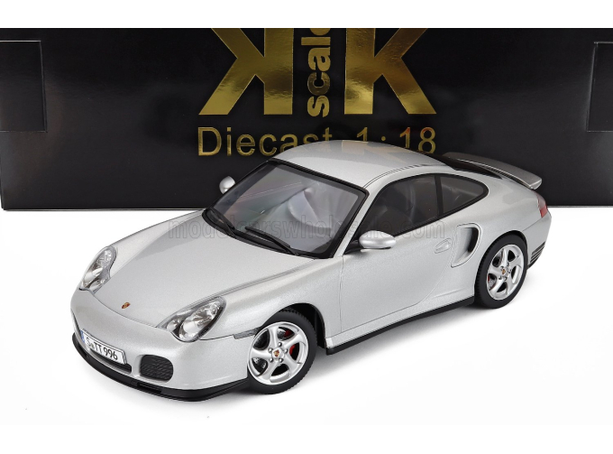 PORSCHE 911 996 Turbo Coupe (2000), silver