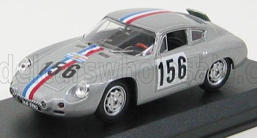 PORSCHE 1600gs Abarth N 156 Tour De France 1961 R.bouchet, Silver