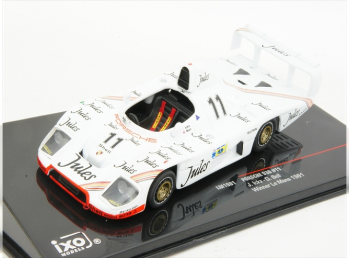 PORSCHE 936 #11 J.Ickx - D.Bell Winner Le Mans (1981), white