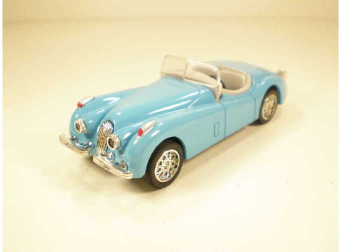 JAGUAR XK-120 Roadster, Oldtimer Collection, blue