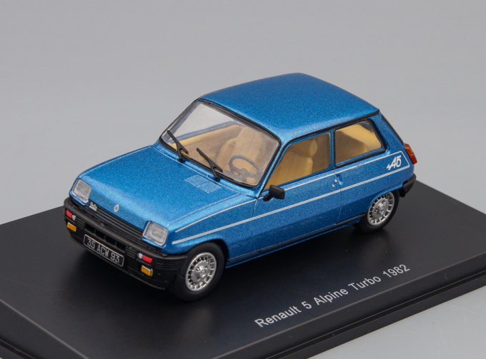 RENAULT 5 Alpine Turbo 1982, blue