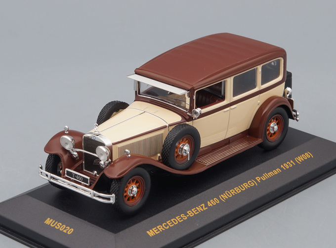 MERCEDES-BENZ 460 Nurburg Pullman W08 (1931), beige / brown