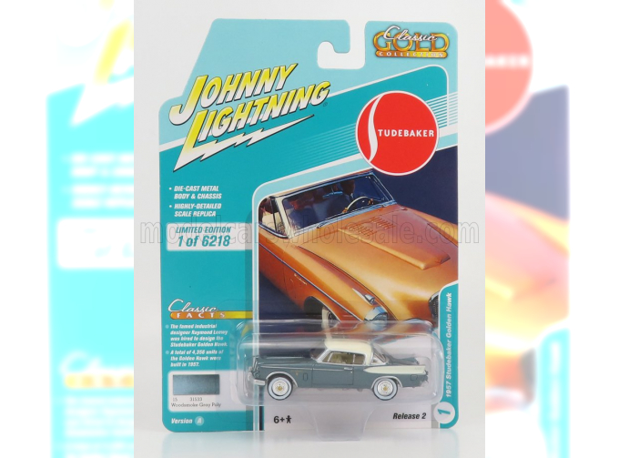 STUDEBAKER Golden Hawk Coupe 1957, Grey