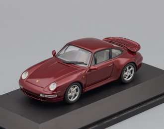 PORSCHE 911 Turbo, dark red