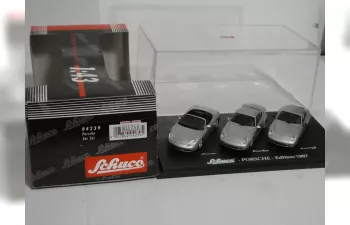 PORSCHE 3-er set, Porsche Edition 1997, серебристый.