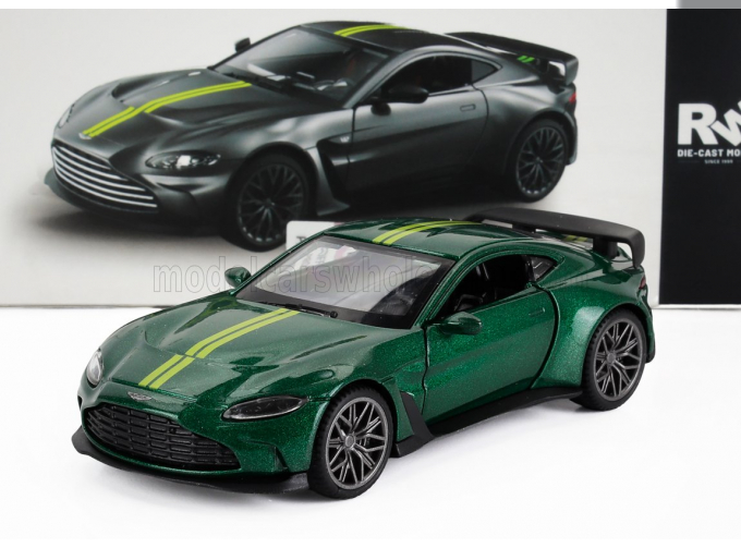 ASTON MARTIN V12 Vantage (2023), Green Met Yellow