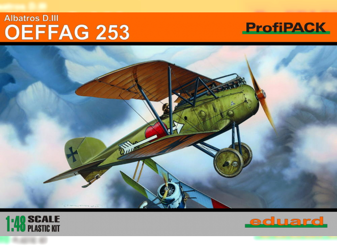 Биплан Первой Мировой войны Albatros D. III OEFFAG 253