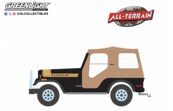 JEEP CJ-5 Renegade 4x4 with Off-Road Bumper (1976), Black