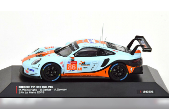 Porsche 911 (991) RSR Gulf #86 24h LeMans 2018