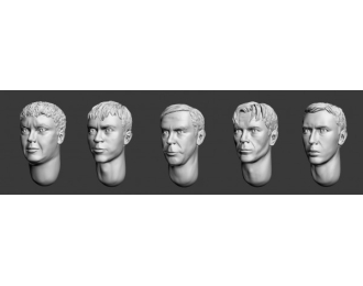 Головы (с волосами) №4 (не окрашены)