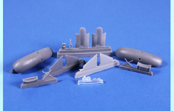 Blenheim Mk. "Finnish AF 1.serie" Fixed type Ski Undercarriage for Airfix