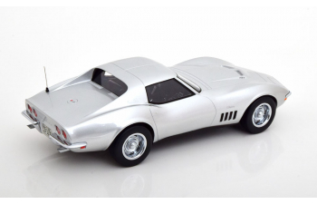 CHEVROLET Corvette C3 Coupe (1969), silver