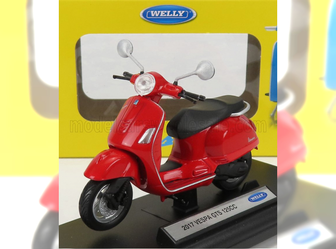 PIAGGIO Vespa Gts 125 (2017), Red