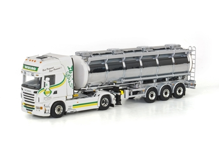 SCANIA R Topline Tanker Liquid (3 axle) Wulro, Premium Line 1:50, белый