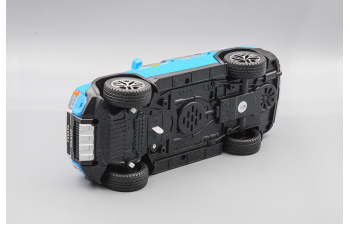 TOYOTA Land Cruiser 250 (Prado), бело-голубой, 21 см.