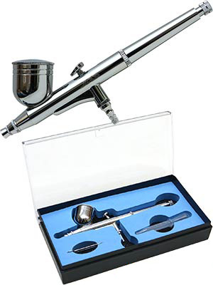 Аэрограф Classic. Управление одинарное, подачи краски. Диаметр сопла: 0,3 мм.