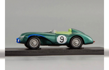 ASTON MARTIN DB3 S #9 Le Mans P. Walker - R. Salvadori (1956), green