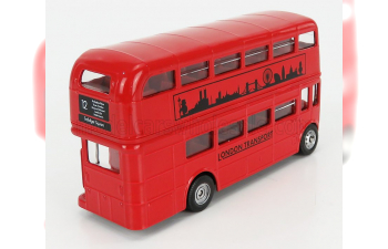 ROUTEMASTER Rml 2757 Autobus London 1956, Red