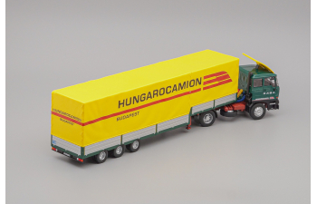 RABA S22 Canvas Jumbo Hungarocamion, green / yellow