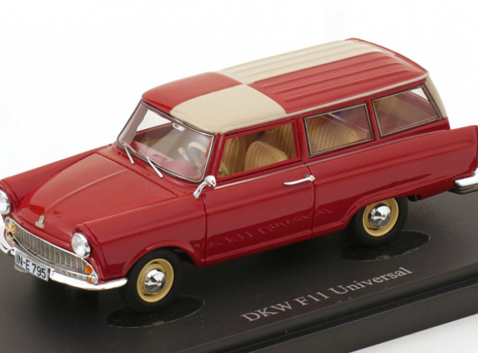 DKW F11 Universal (1961), red creme