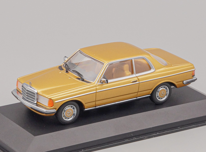 (Б/У) MERCEDES-BENZ W123 Coupe 230 CE, gold