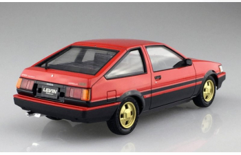 Сборная модель Toyota AE86 Levin '83 (Red/Black)