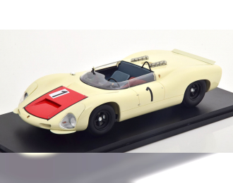 PORSCHE 910-8 Bergspyder #1 Alpen Bergpreis Rossfeld Mitter (1967)