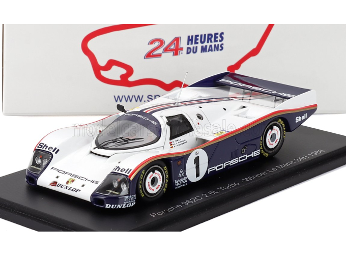 PORSCHE 962C #1 Winner 24h LeMans Stuck, Bell, Holbert (1986)