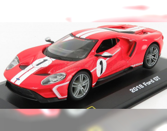 FORD Gt №1 (2018), Red White