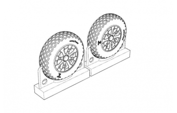 Колеса для F4U Corsair Cross Thread