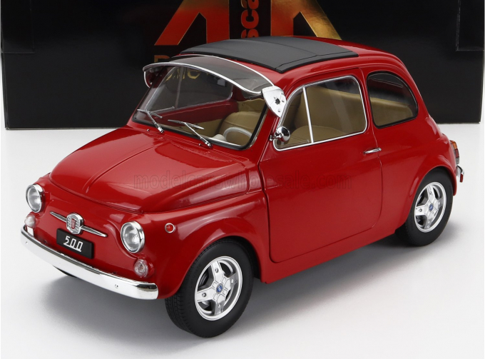 FIAT 500 F Custom (1968), Red