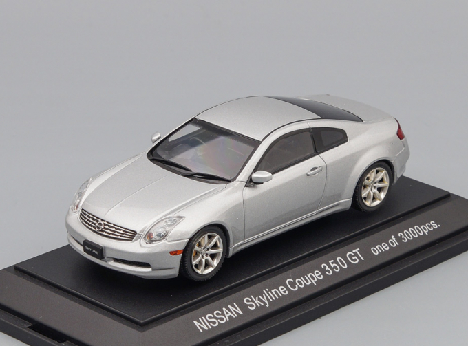 NISSAN Skyline Coupe 350GT, silver