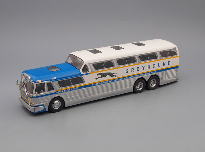 GM PD-4501 "Greyhound Scenicruiser" USA (1956) из серии AUTOBUS & AUTOCAR DU MONDE