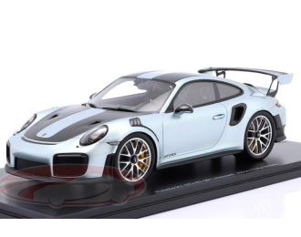 PORSCHE 911 (991) GT2 RS Weissach-Paket, azzuro thetys metallic