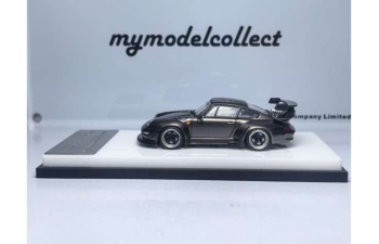 PORSCHE RWB 993 High Wing, pearl grey chrome