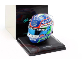 MINI HELMET MERCEDES-BENZ AMG PETRONAS F1 Team, Kimi Antonelli, E, ilia Romagna GP (2025)