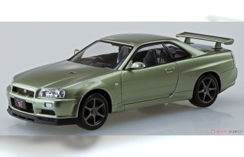 Сборная модель Nissan Skyline GT-R Nur R3, millenium jade