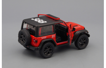 JEEP Wrangler Firefighter (2018), red / black