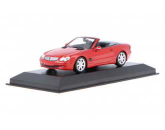 MERCEDES-BENZ SL Class (R230) - (2001), red