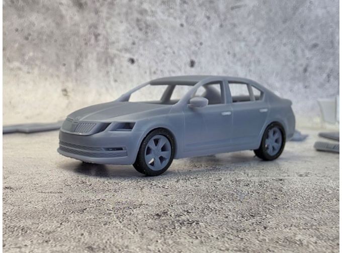 Сборная модель Skoda Octavia III (A7) Рестайлинг