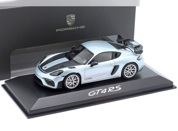 PORSCHE 718 Cayman GT4 RS (2022), Light Blue Met