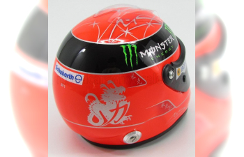 SCHUBERTH HELMET F1 Casco Helmet Mercedes Gp Team Petronas Season (2012) Michael Schumacher, Red Fluo Black