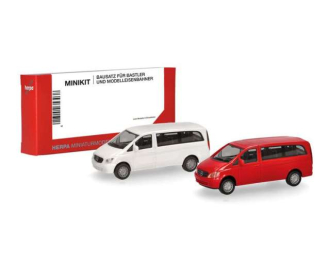 MERCEDES-BENZ Vito (W639 facelift/'10) (Minikit 2x), white / red