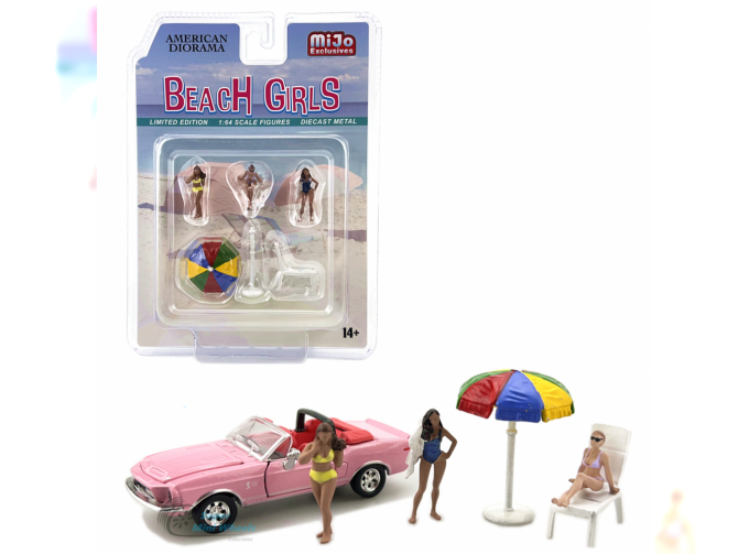 FIGURES Beach Girls Set