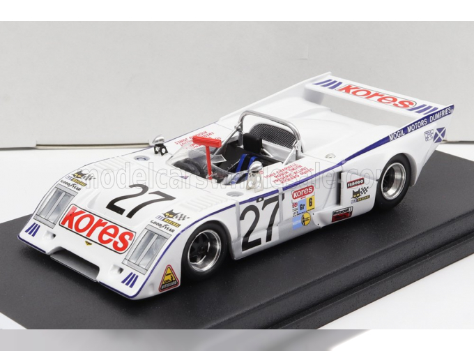 CHEVRON B31 Bdg Team Kores Racing №27 24h Le Mans (1978) T.Charnell - R.Smith - F.Alliot - R.Jones, White